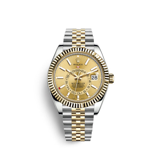 Rolex Sky-Dweller 42mm, Oystersteel and 18k Yellow Gold, Ref# 326933-0004