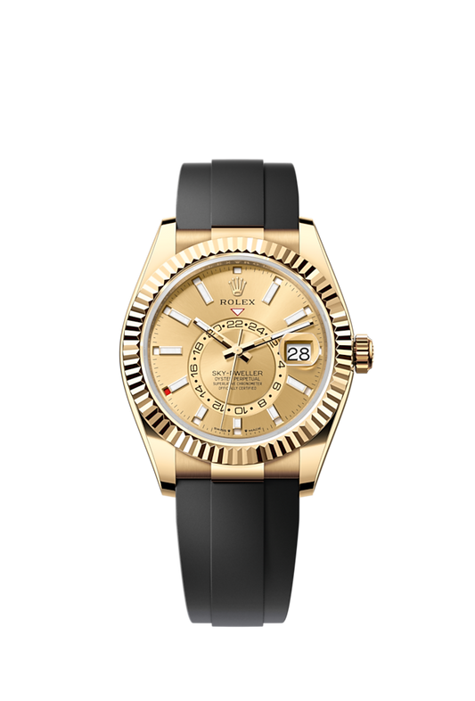 Rolex Sky-Dweller, 42mm, 18k Yellow Gold, Ref# 336238-0001