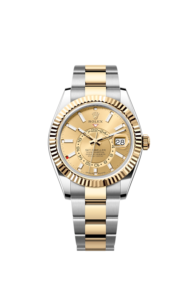 Rolex Sky-Dweller, 42mm, Oystersteel and 18k Yellow Gold, Ref# 336933-0001