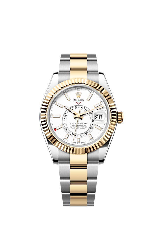 Rolex Sky-Dweller, 42mm, Oystersteel and 18k Yellow Gold, Ref# 336933-0005