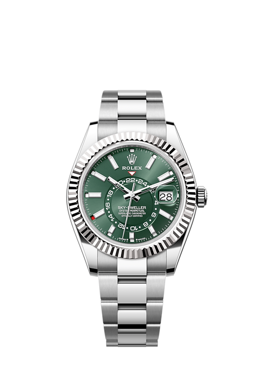 Rolex Sky-Dweller, 42mm, Oystersteel and 18k White Gold, Ref# 336934-0001
