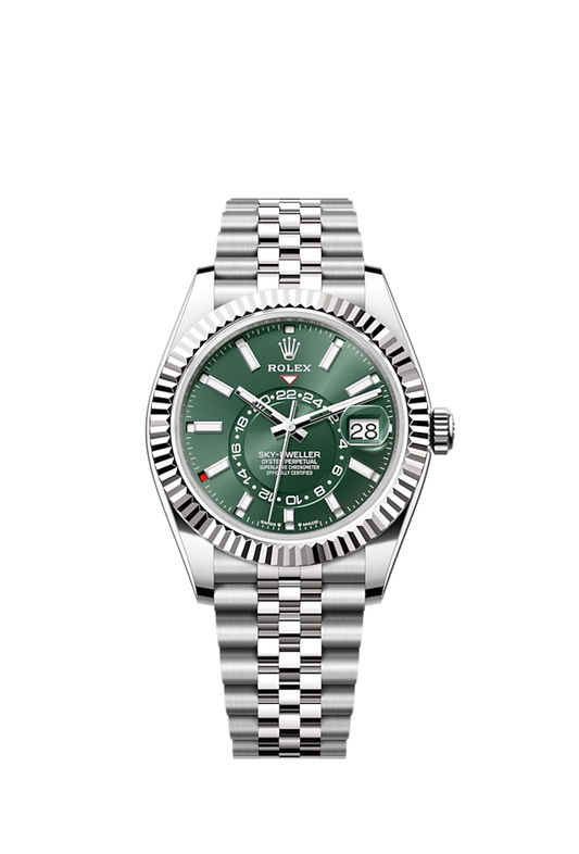 Rolex Sky-Dweller, 42mm, Oystersteel and 18k White Gold, Ref# 336934-0002
