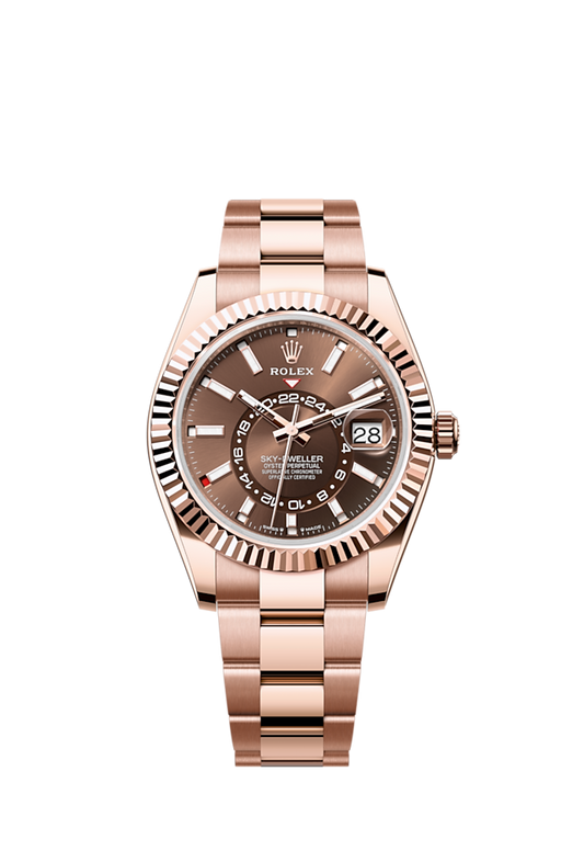 Rolex Sky-Dweller, 42mm, 18k Everose Gold, Ref# 336935-0002