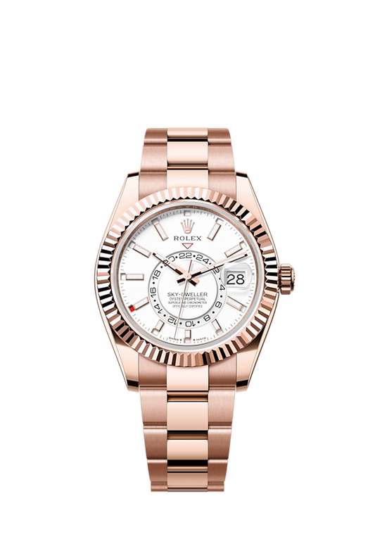 Rolex Sky-Dweller, 42mm, 18k Everose Gold, Ref# 336935-0003