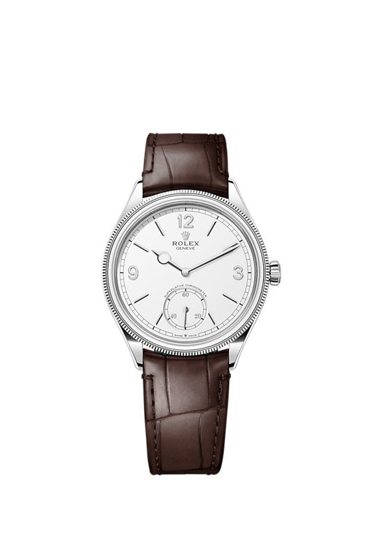 Rolex Perpetual 1908, 39mm, 18k White Gold, Ref# 52509-0006