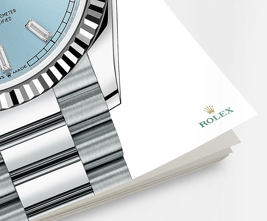 Rolex Day-Date, 36mm, Platinum, Ref# 128236-0009, Lugs