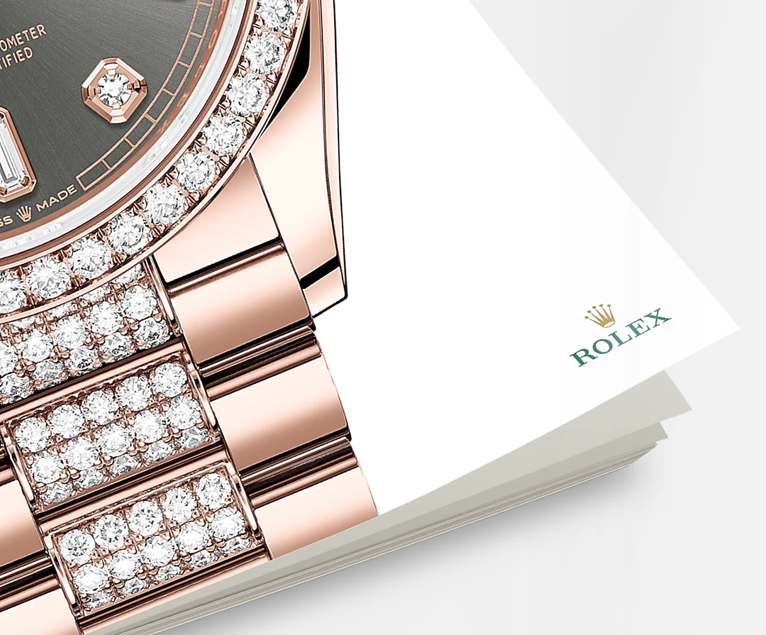 Rolex Day-Date, 36mm, 18k Everose Gold, Ref# 128345rbr-0053, Lugs