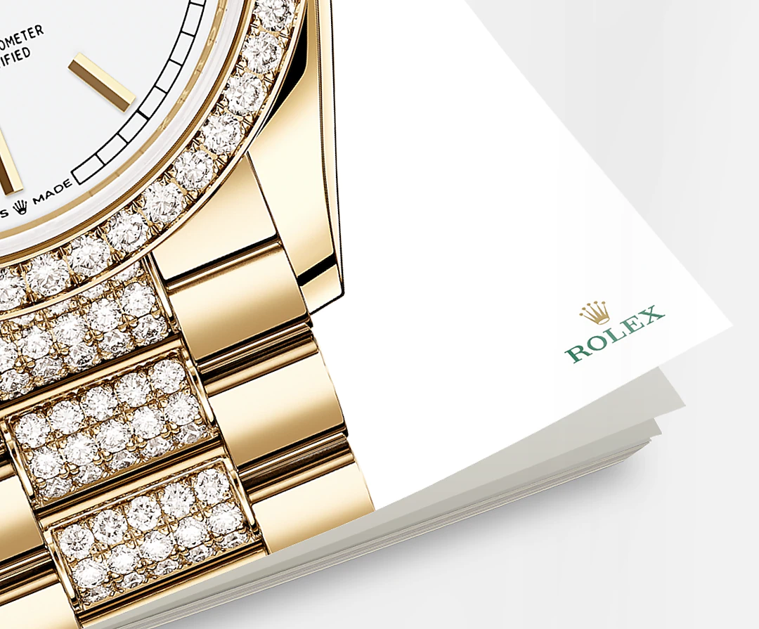 Rolex Day-Date, 36mm, 18k Yellow Gold, Ref# 128348rbr-0048, Lugs