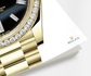 Rolex Day-Date, 40mm, 18k White Gold, Ref# 228348rbr-0039, Lugs