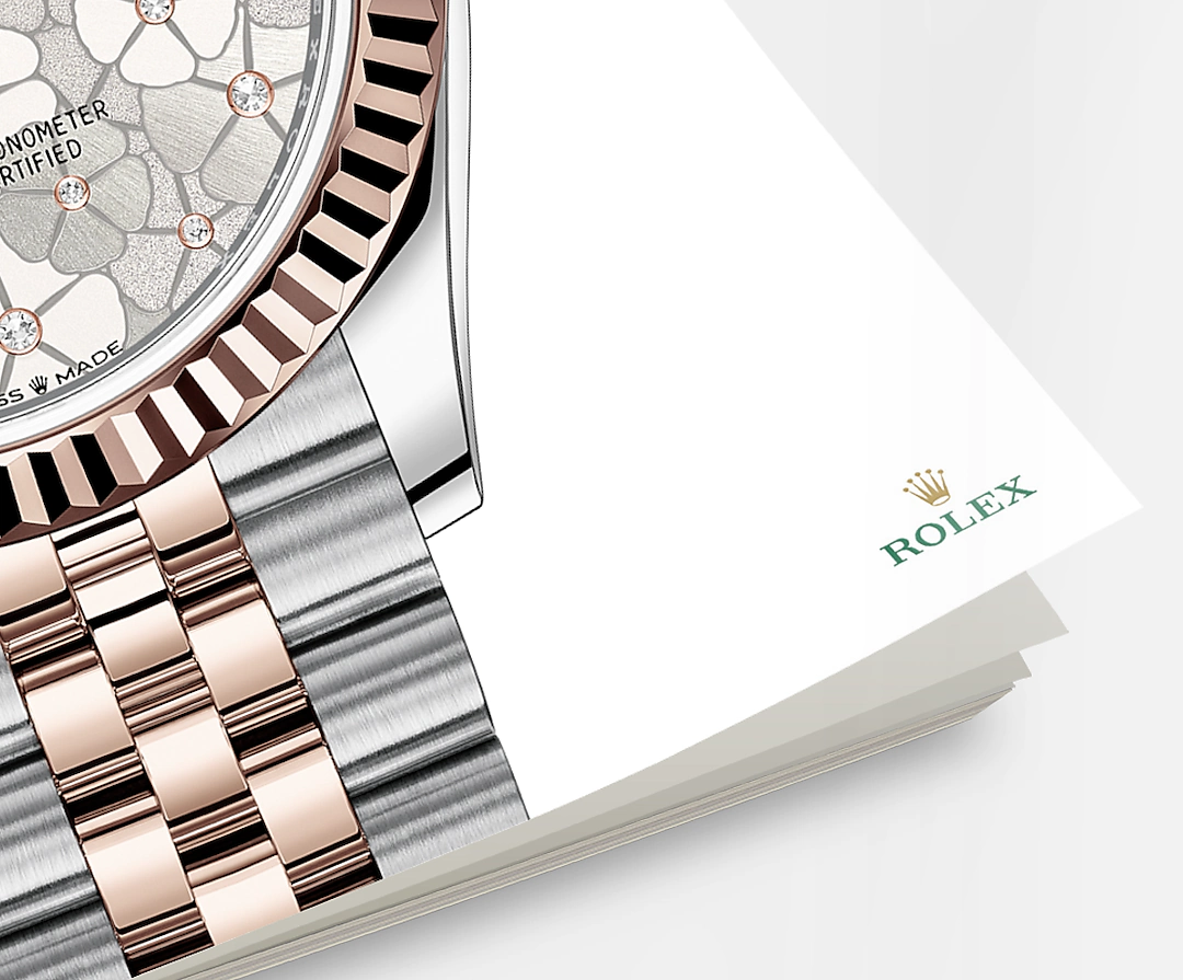 Rolex Datejust 31mm, Oystersteel and 18k Everose Gold and Diamonds, Ref# 278271-0032, Lugs
