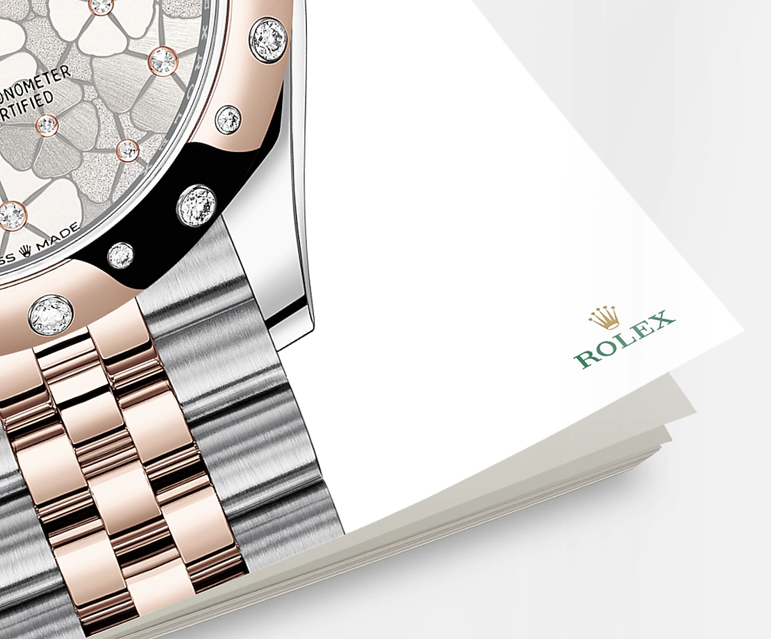 Rolex Datejust 31mm, Oystersteel and 18k Everose Gold with Diamonds, Ref# 278341rbr-0032, Lugs