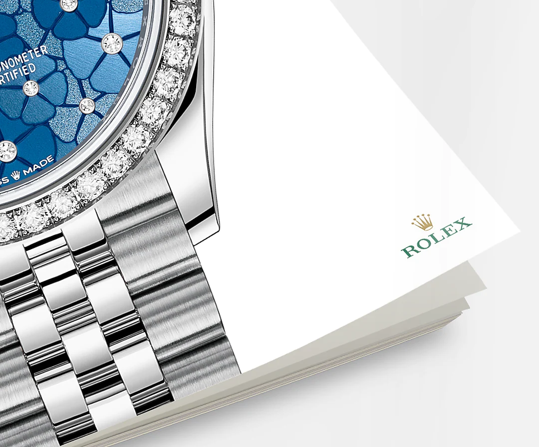 Rolex Datejust 31mm, Oystersteel and 18k White Gold with Diamonds, Ref# 278384rbr-0040, Lugs