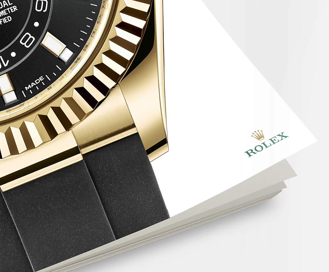 Rolex Sky-Dweller, 18k Yellow Gold, Oysterflex, Ref# 326238-0009, Lugs