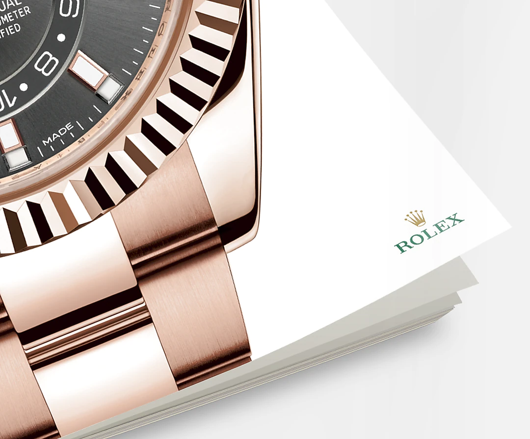 Rolex Sky Dweller 42mm 18k Everose Gold Ref 326935 0007