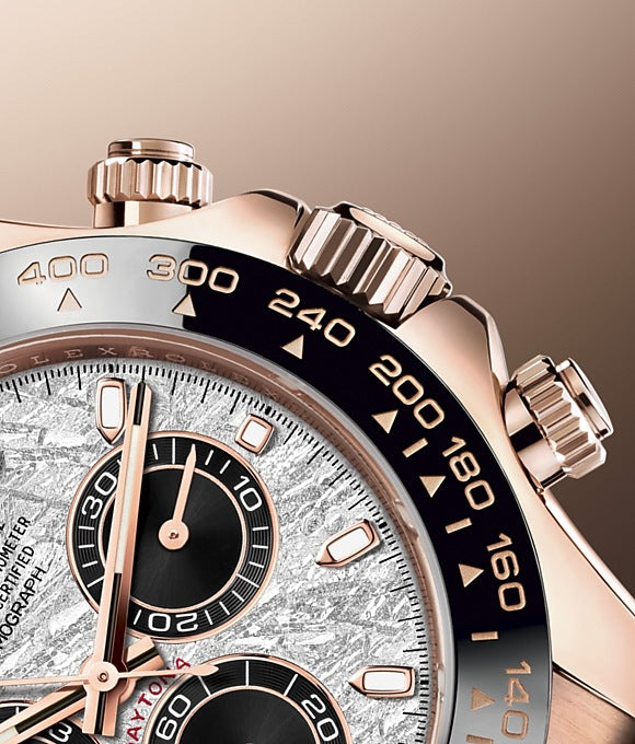 Side Rolex Cosmograph Daytona 40 mm 18 ct Everose gold Ref# 116515LN-0055