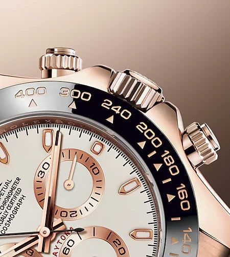 Side Rolex Cosmograph Daytona 40 mm 18 ct Everose gold Ref# 116515LN-0019