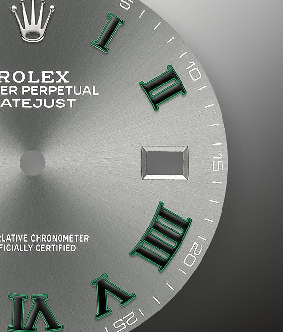 Dial Rolex Datejust 41 Oystersteel and white gold Ref# 126334-0021