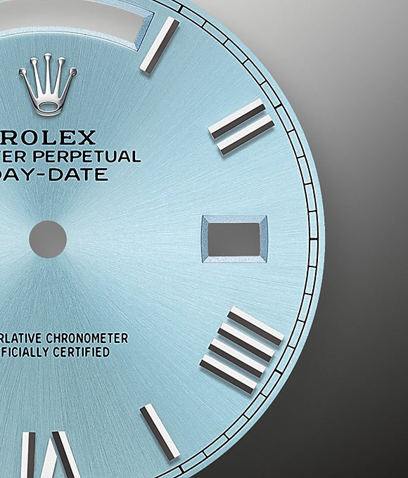 Dial Rolex Day-Date 40 Platinum Ref# 228396TBR-0030