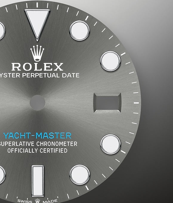 Dial Rolex Yacht-Master 40 Oystersteel and platinum Ref# 126622-0001