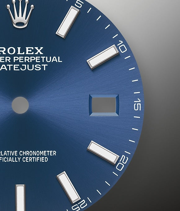 Dial Rolex Datejust 41 Oystersteel and white gold Ref# 126334-0001