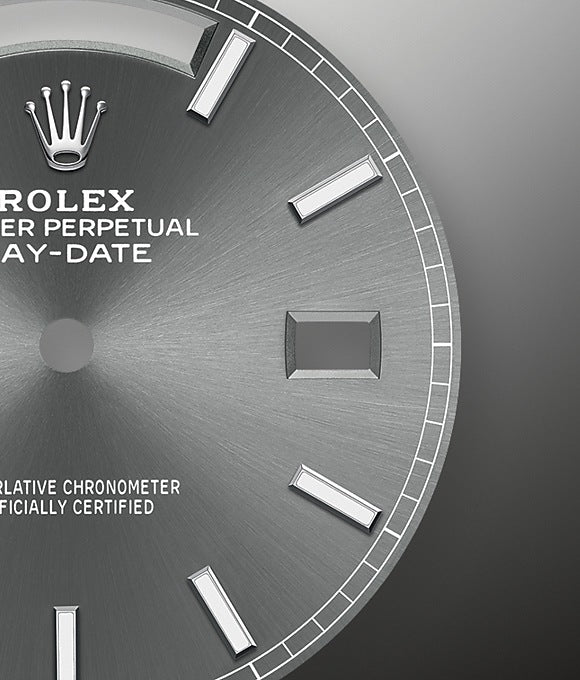 Dial Rolex Day-Date 40 White gold Ref# 228349RBR-0041