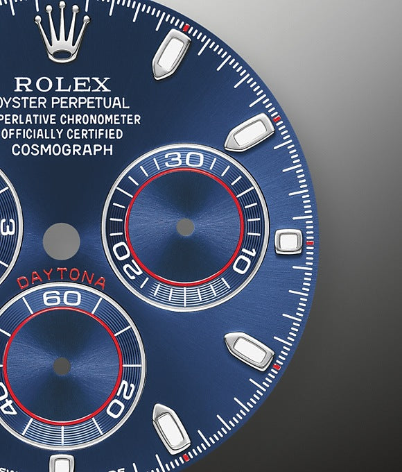 Dial Rolex Cosmograph Daytona 40 mm 18 ct white gold Ref# 116509-0071