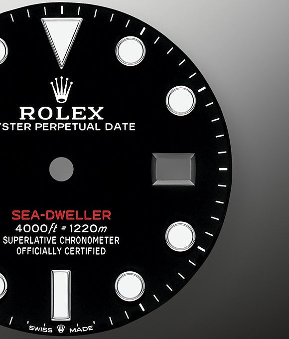 Dial Rolex Sea-Dweller, Oystersteel, Ref# 126600-0001