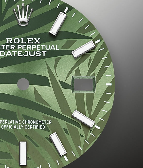 Dial Rolex Datejust 36 Oystersteel and white gold Ref# 126284RBR-0040