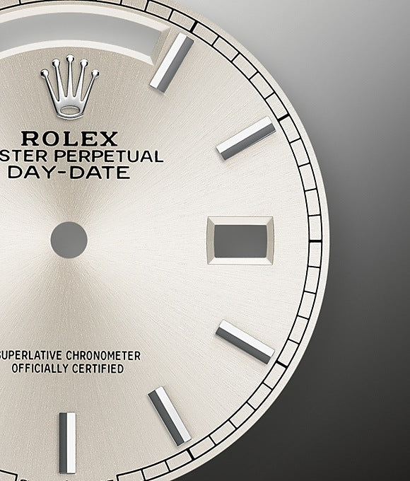 Dial Rolex Day-Date 36 White gold Ref# 128349RBR-0001