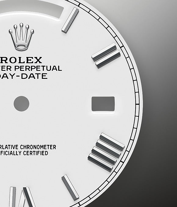 Dial Rolex Day-Date 40 White gold Ref# 228239-0046