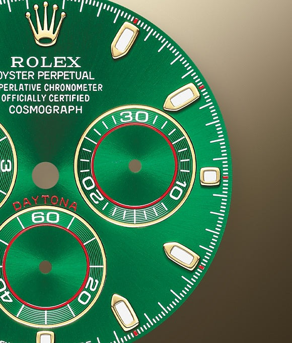 Dial Rolex Cosmograph Daytona 40 mm 18 ct yellow gold Ref# 116508-0013
