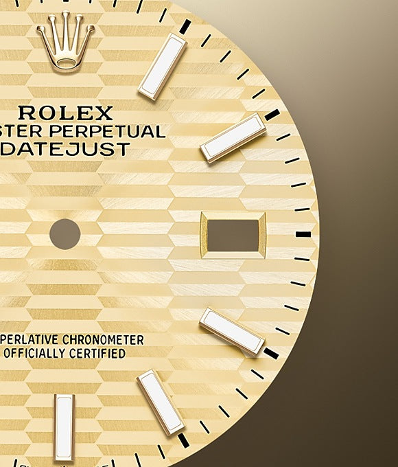 Dial Rolex Datejust 36 Oystersteel and yellow gold Ref# 126283RBR-0025