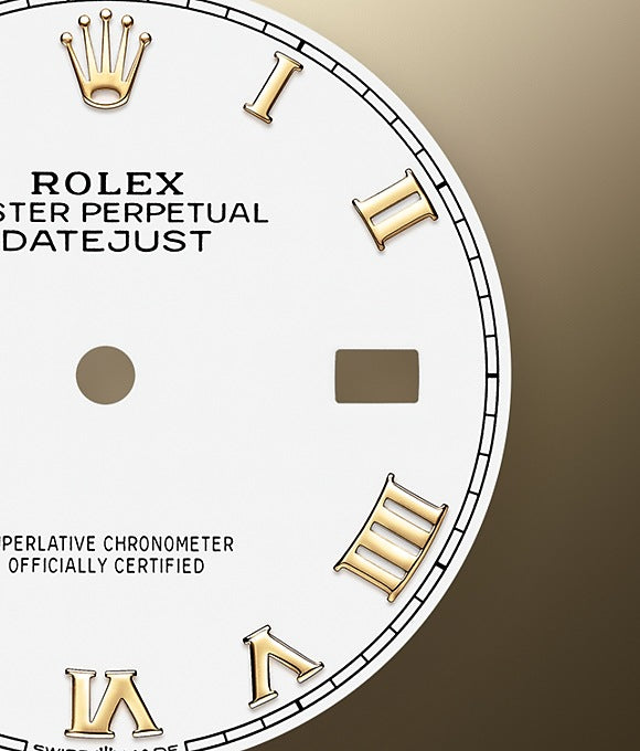 Dial Rolex Datejust 36 Oystersteel and yellow gold Ref# 126283RBR-0015