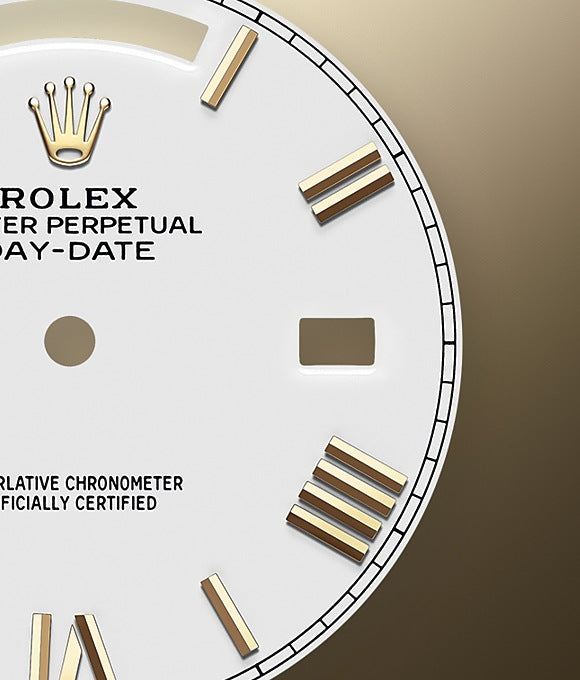 Dial Rolex Day-Date 40 Yellow gold Ref# 228238-0042