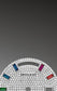 Dial Rolex Day-Date 36 White gold Ref# 128349RBR-0006