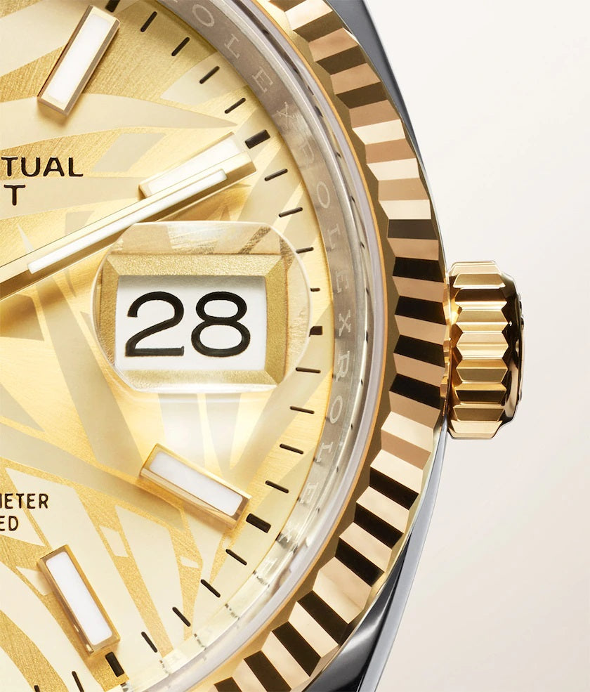 Dial Rolex Datejust 36 Oystersteel and yellow gold Ref# 126233-0038