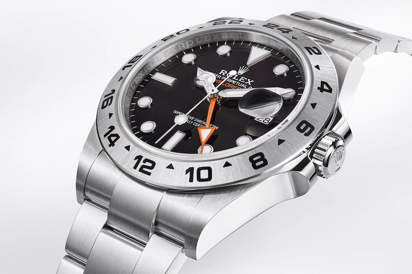 Side Rolex Explorer II Oystersteel Ref# 226570-0002