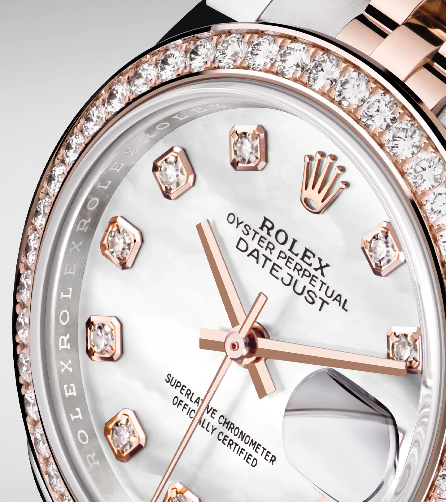 Lady datejust everose online gold