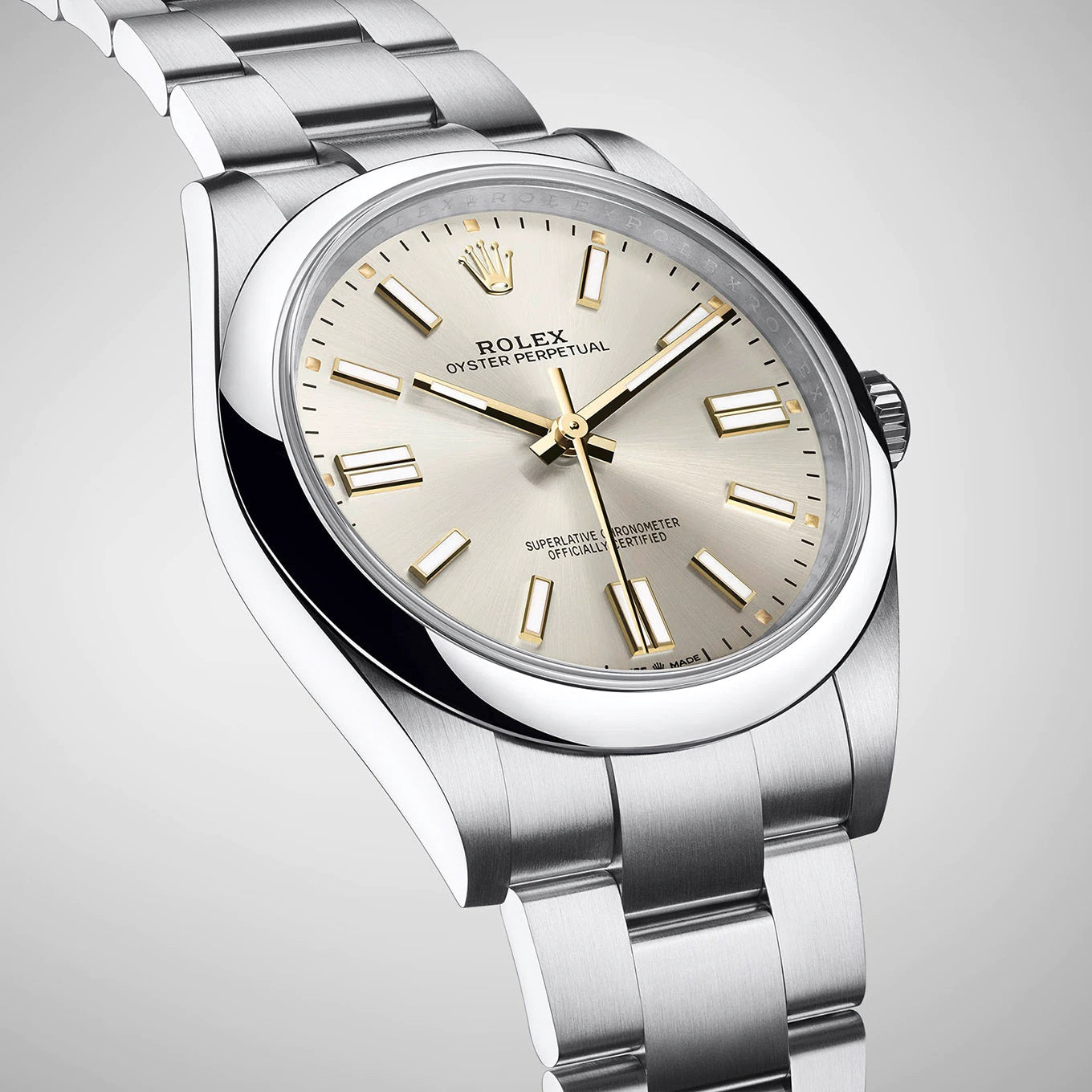 Right Rolex Oyster Perpetual 41 Oystersteel Ref# 124300-0001