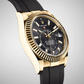 Rolex Sky-Dweller, 18k Yellow Gold, Oysterflex, Ref# 326238-0009, Left
