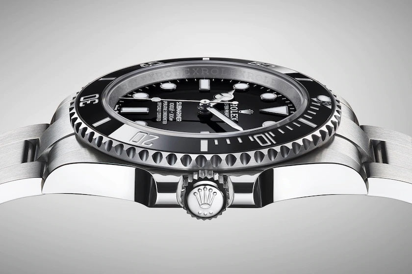 Left Rolex Submariner 41 mm Oystersteel Ref# 124060-0001