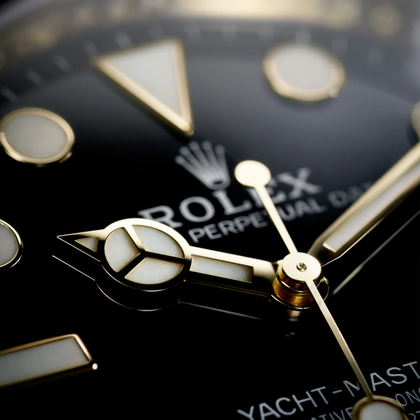 Rolex Yacht-Master 42mm, 18k Yellow Gold, Ref# 226658-0001, Hands