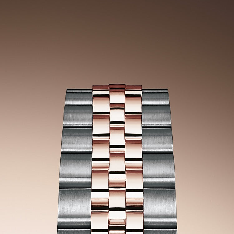 Rolex Lady-Datejust 28, Oystersteel and 18k Everose Gold, Ref# 279381RBR-0023, Bracelet
