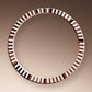Rolex Lady-Datejust 28, 18k Everose Gold, Ref# 279175-0023, Bezel