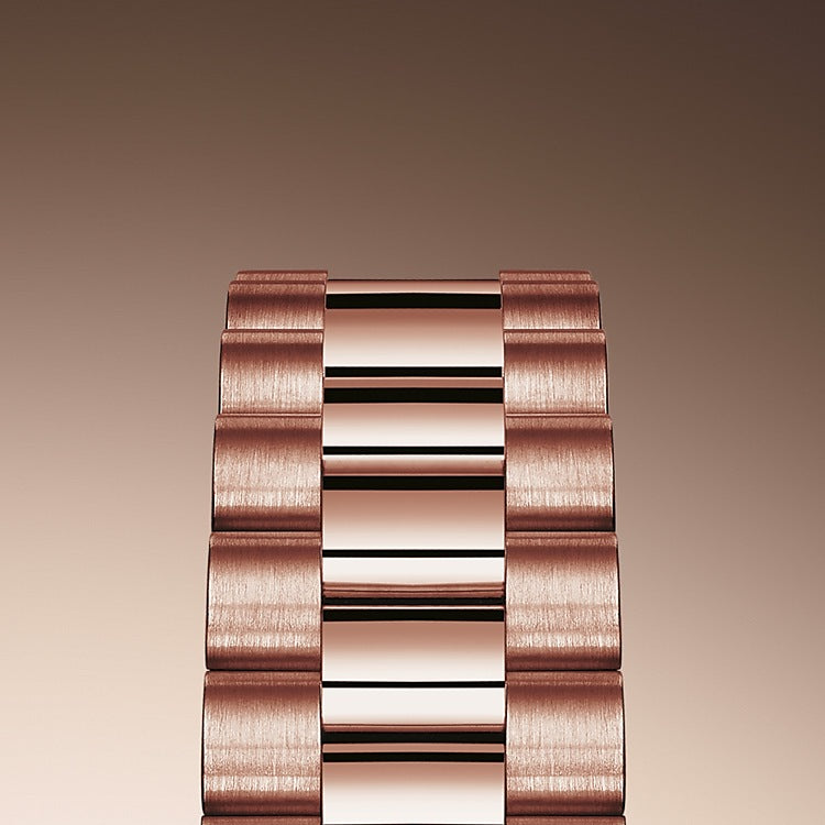 Rolex Lady-Datejust 28, 18k Everose Gold, Ref# 279175-0025, Bracelet