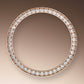 Rolex Lady-Datejust 28, Oystersteel and 18k Everose Gold, Ref# 279381RBR-0024, Bezel