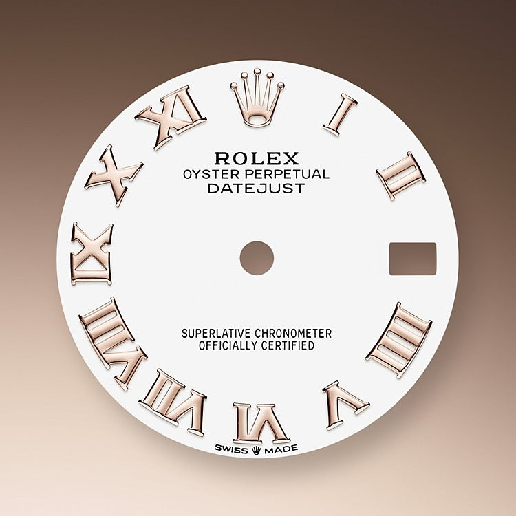 Rolex Datejust 31, Oystersteel and Everose Gold, Ref#278271-0002, Dial