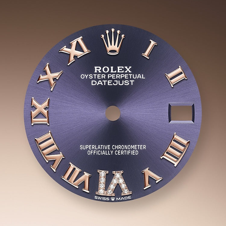 Rolex Datejust 31, Oystersteel and 18k Everose Gold, Ref#278271-0020, Dial