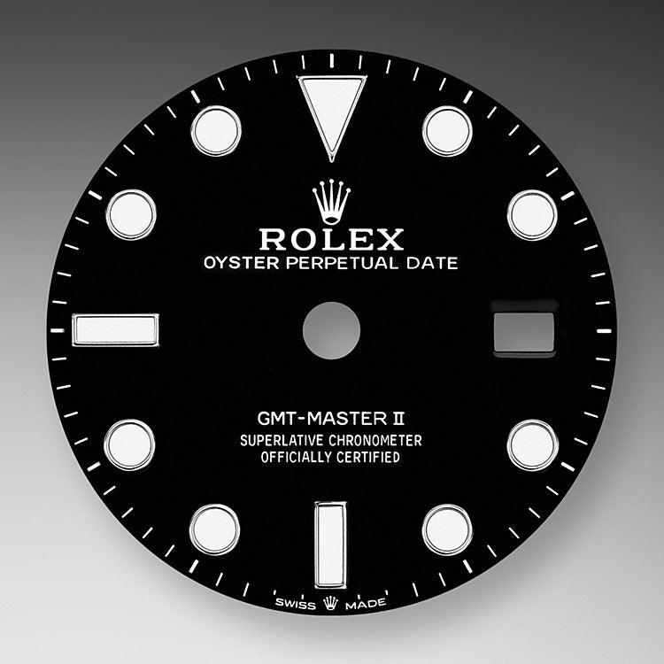 Rolex GMT-Master II, Stainless steel, 40mm, Ref# 126710blnr-0002, Dial