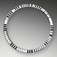 Rolex Datejust 36mm, Oystersteel and 18k White Gold, Ref# 126234-0057, Bezel